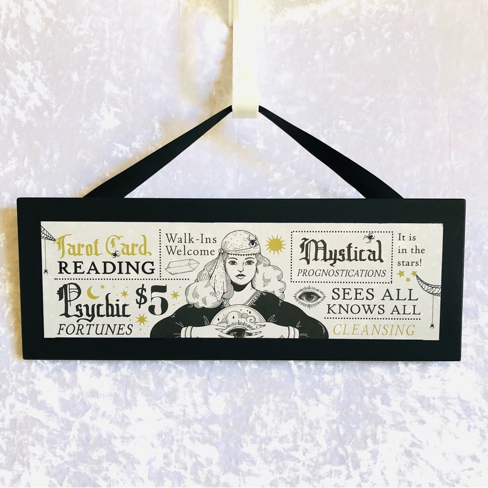 Psychic Medium Welcome Sign